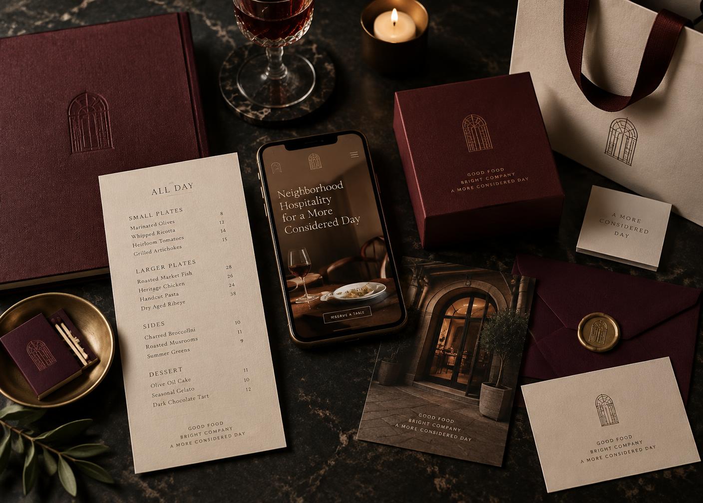 Atelier House brand system